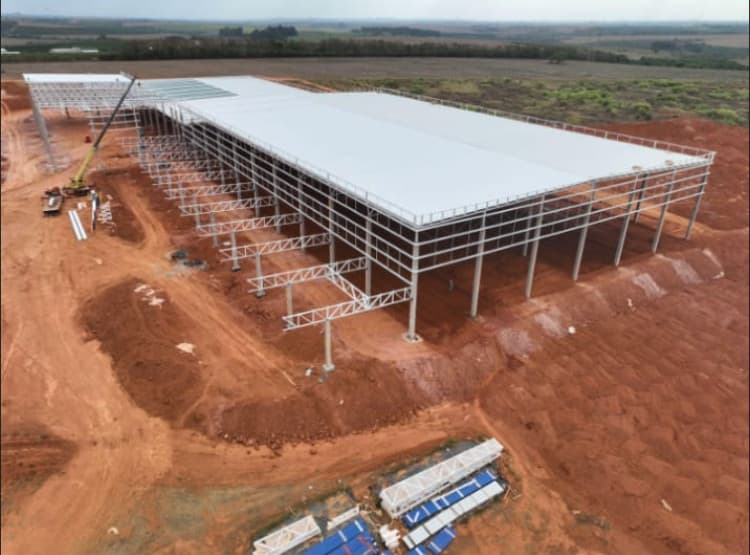 Construção de Galpão Industrial